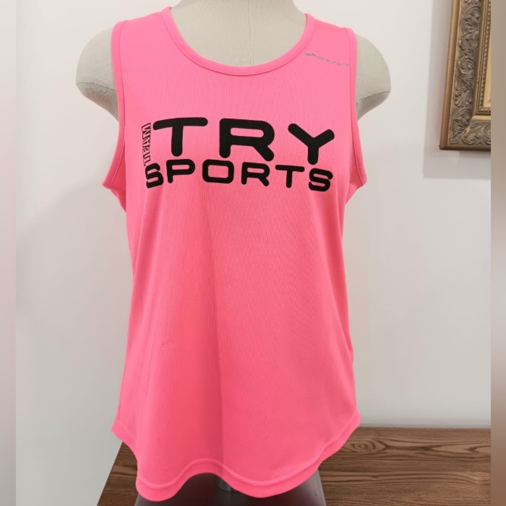 Brooks Bright Pink Gym/Sports Top M